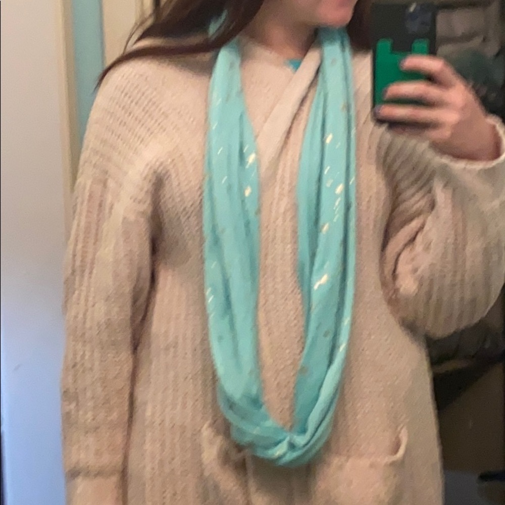The Accessory Collective Gold Star Infinity Scarf - Picture 8 of 8